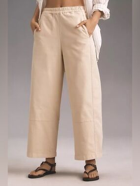 ANTHROPOLOGIE PILCRO | Izzie relaxed pull on barrel trousers | size xl